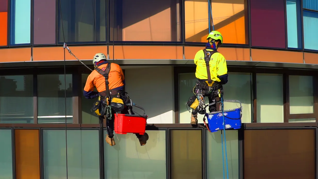 High-Rise Window Cleaning Sydney | G-Force Abseiling