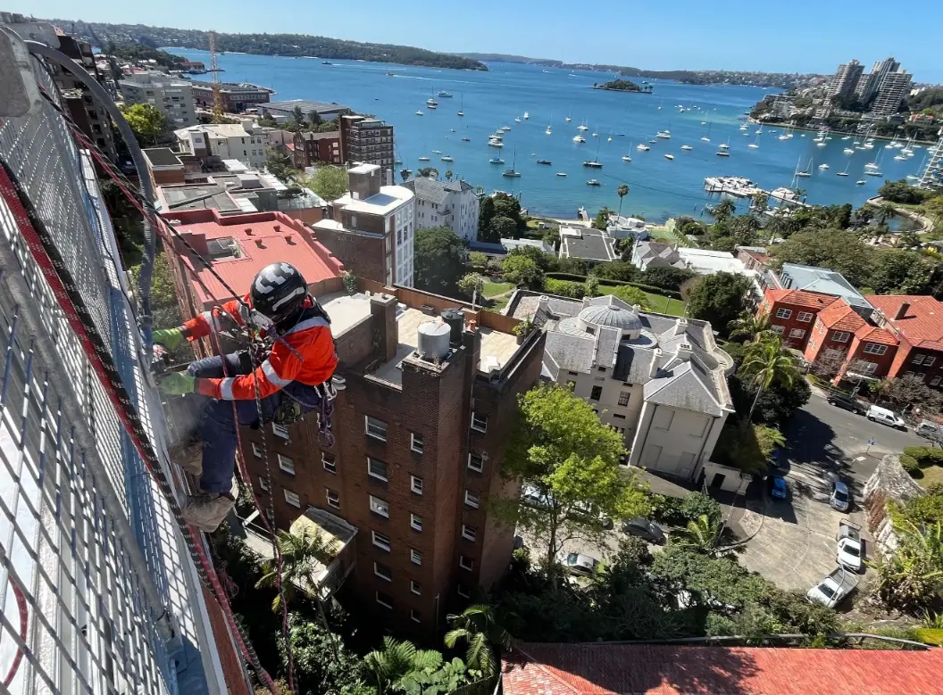 Render repairs high rise